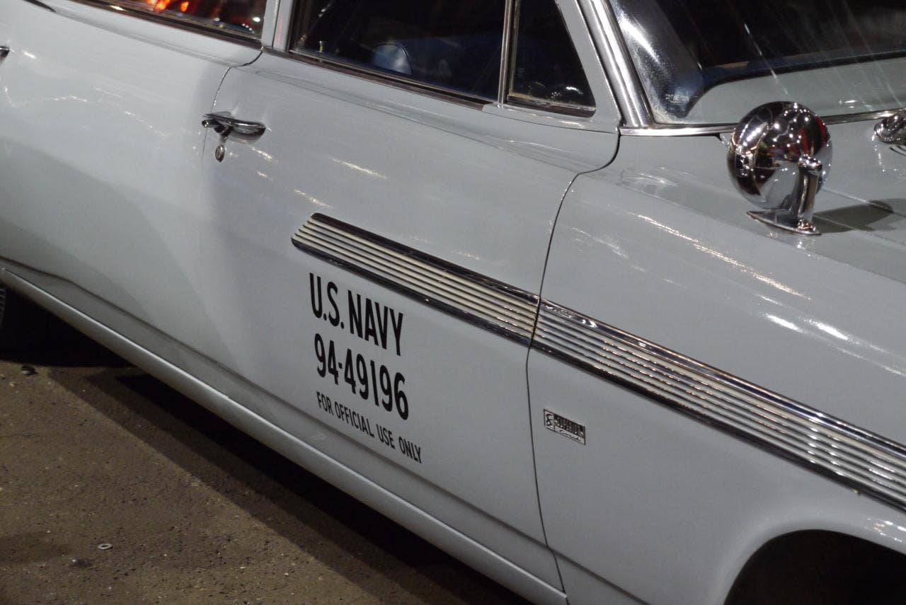 JFK's 1963 Pontiac Bonneville ambulance