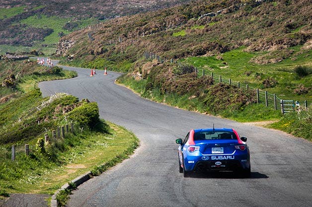 Subaru at the Isle of Man