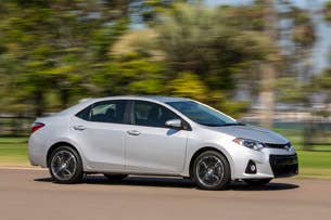 2014 Toyota Corolla driving