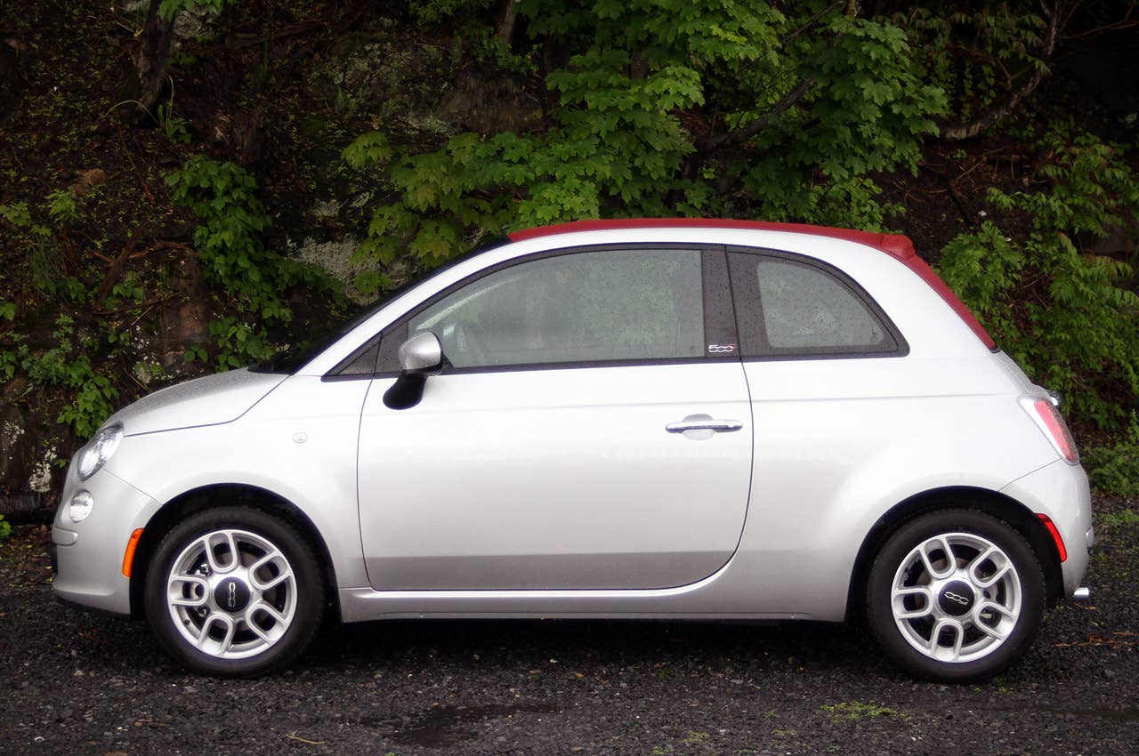 2012 Fiat 500C side view