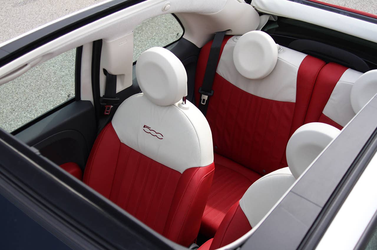 2012 Fiat 500C top