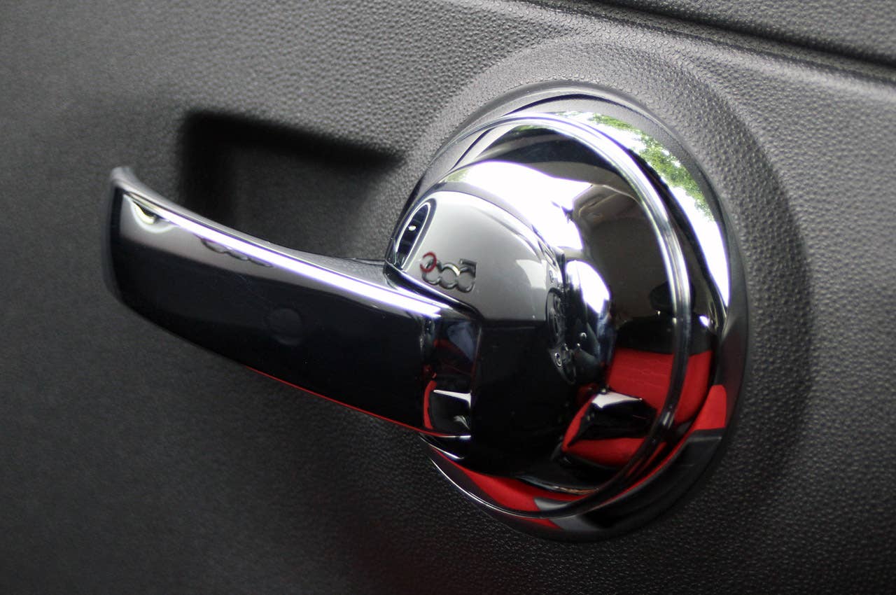 2012 Fiat 500C door handle