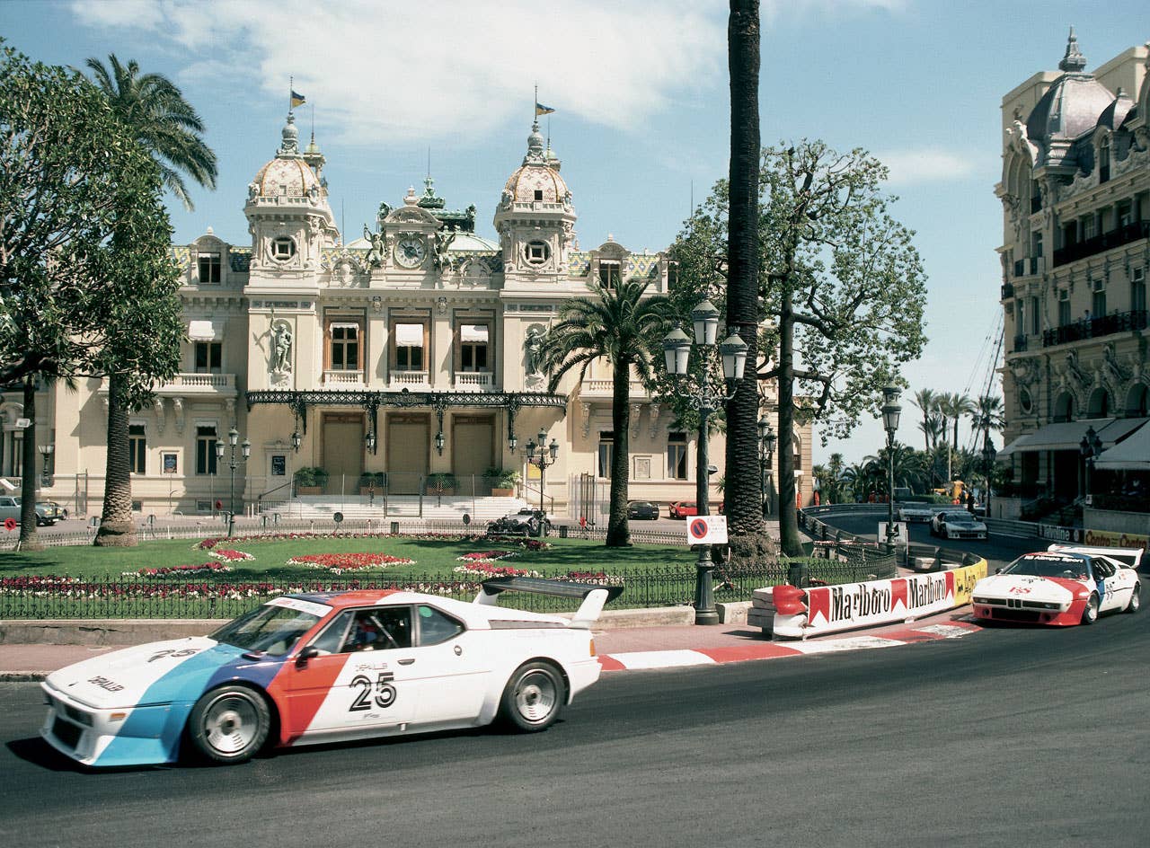 BMW M1 ProCar race at the Monaco Grand Prix