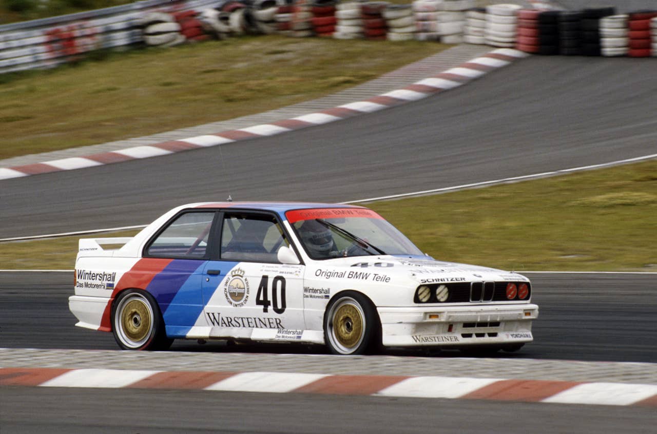 Touring car racing world championship 1987, Roberto Ravaglia in the BMW M3, 4th race Nürburgring