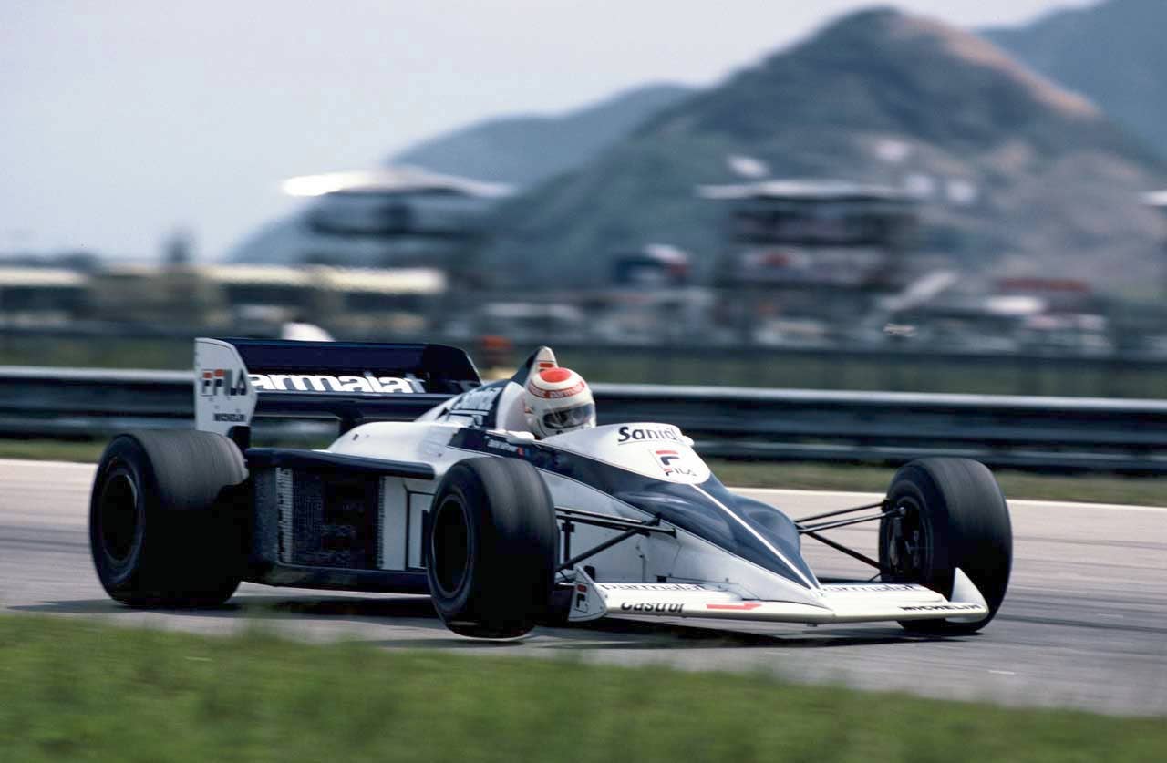 Nelson Piquet during the GP of Brazil, 1983 in the Brabham BMW BT 52