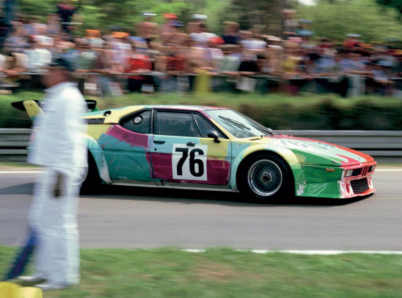 Andy Warhol, Art Car, 1979 - BMW M1 Gruppe 4 Rennversion