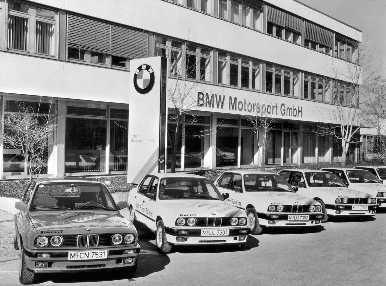 The building of BMW Motorsport GmbH, 1990