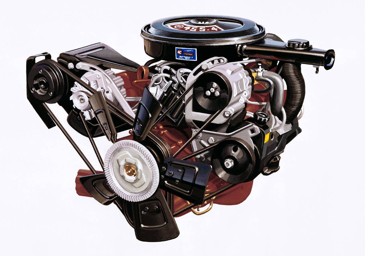 Today’s powerful Buick engines use technology like turbocharging to combine power and efficiency, but displacement was once king. The brand’s largest engine, a 455 cubic inch V-8, was produced from 1970-75.