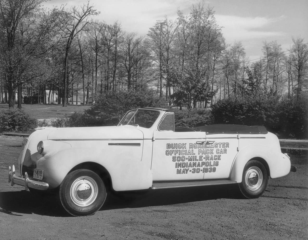 Buick’s motorsports history includes two NASCAR titles and six Indy 500 pace cars, including the 1939 Roadmaster shown here.