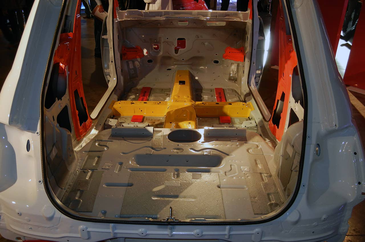 2012 Fiat 500 structural demo