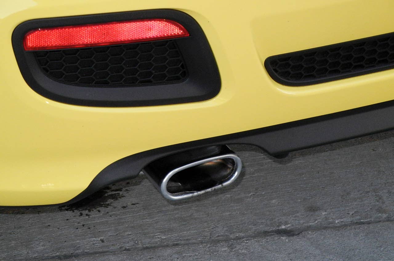 2012 Fiat 500 exhaust system