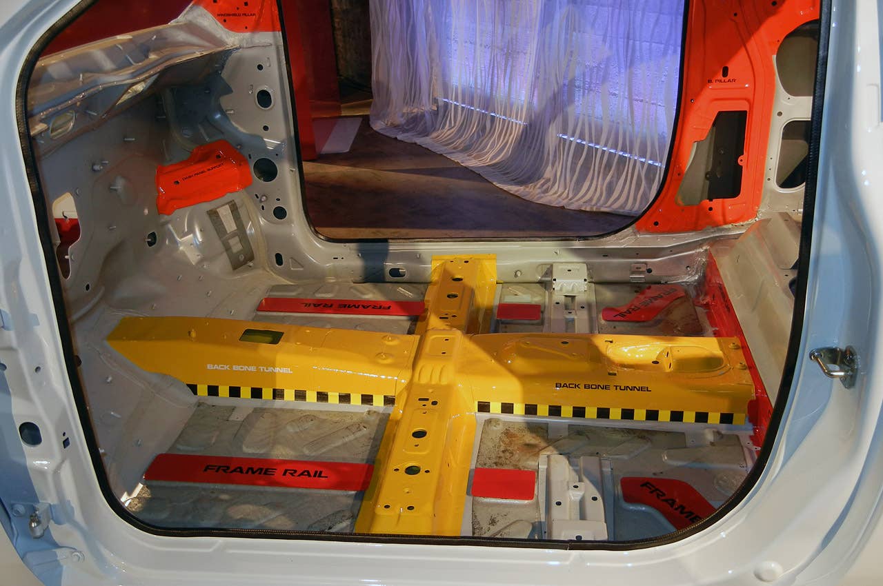 2012 Fiat 500 structural demo
