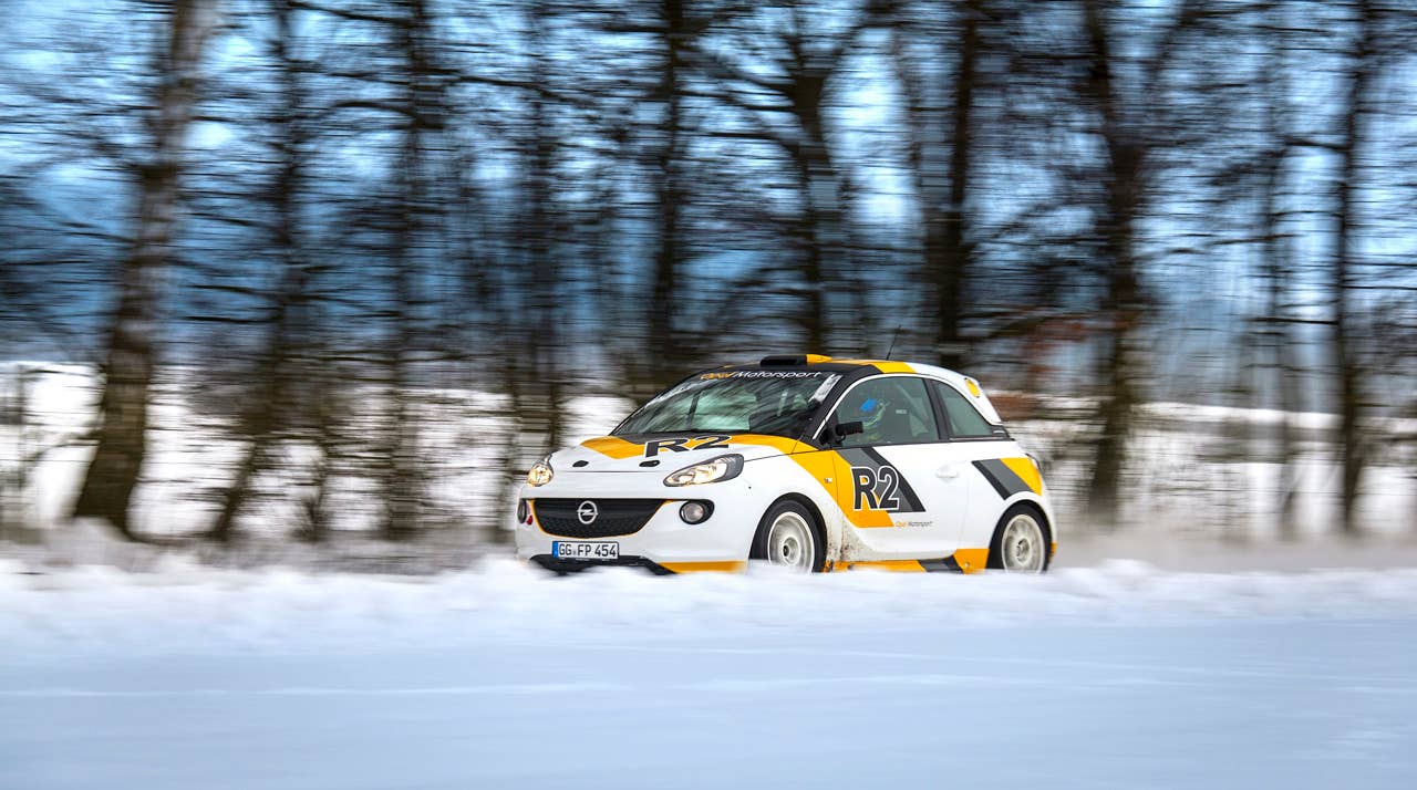 Opel Adam Rally Car
