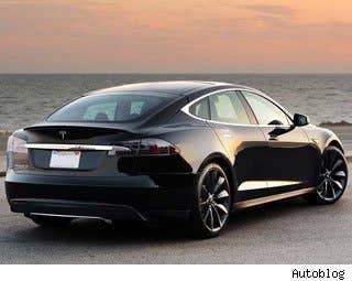 Remember when candidate Mitt Romney called Tesla "a loser" during the second presidential debate, akin to failed solar company Solyndra?  Romney was looking purely at the company's latest financials, which did, in fact, reflect a big loss, as well as considering his own apparent disdain forEVs.  But in heaping praise on theModel S, MotorTrend said, "The Model S…is a very attractive, futuristic, and unusually purebred electric automobile."  "The drivetrain is similar to the Roadster's (rear drive) but upscaled; it's an interesting decision as this means slightly compromising the recapturing of kinetic energy while braking in the service of rear-drive handling characteristics. While the Model S has plenty to drool over -- its Franz Von Holzhausen-designed shape is simply spectacular, and its dash's immense, nearly buttonless touch-screen is exactly the sort of thing Steve Jobs would do …"  Research the Tesla Model S Tesla Model S Photos & Information Tesla Model S Specs Tesla Model S Local Dealer Price Quote