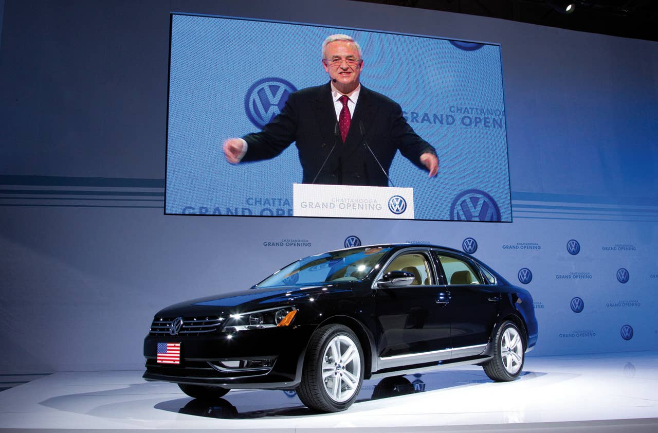 Tiny Vader at Volkswagen Chattanooga inauguration