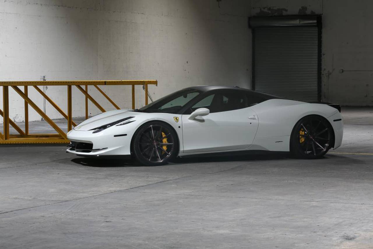 2011 Ferrari 458 Italia with Vossen Wheels