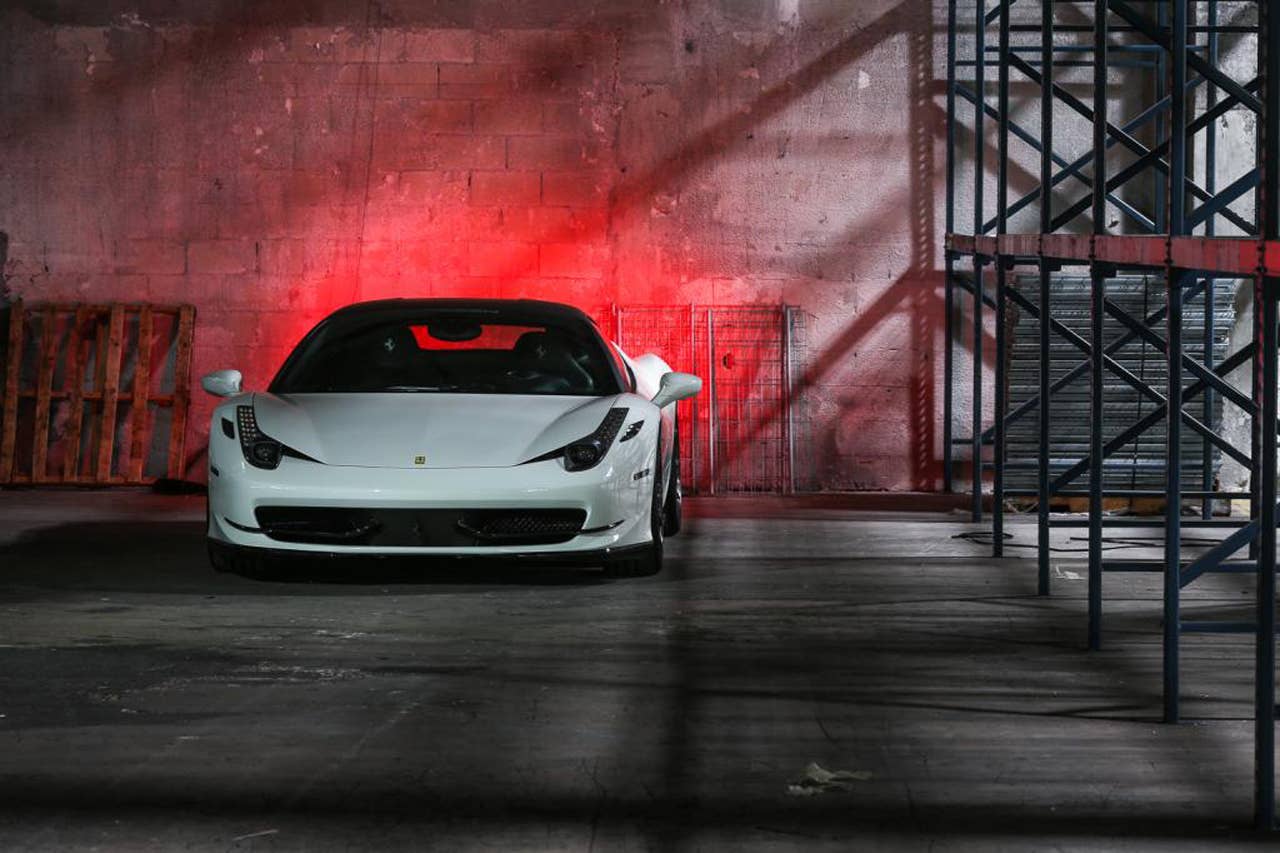 2011 Ferrari 458 Italia with Vossen Wheels