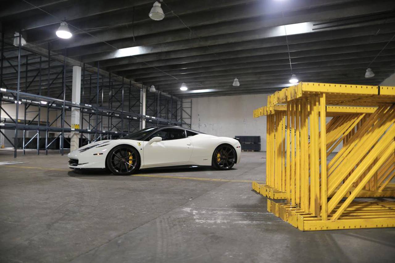 2011 Ferrari 458 Italia with Vossen Wheels