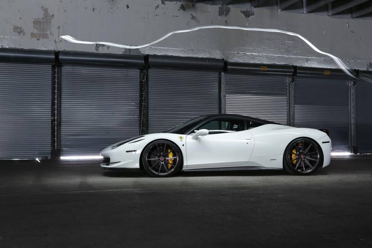 2011 Ferrari 458 Italia with Vossen Wheels