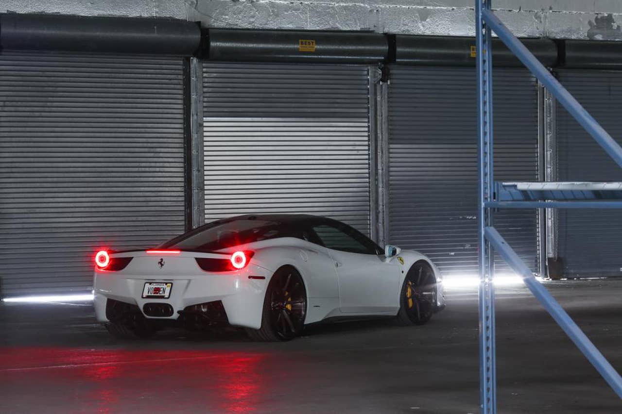 2011 Ferrari 458 Italia with Vossen Wheels