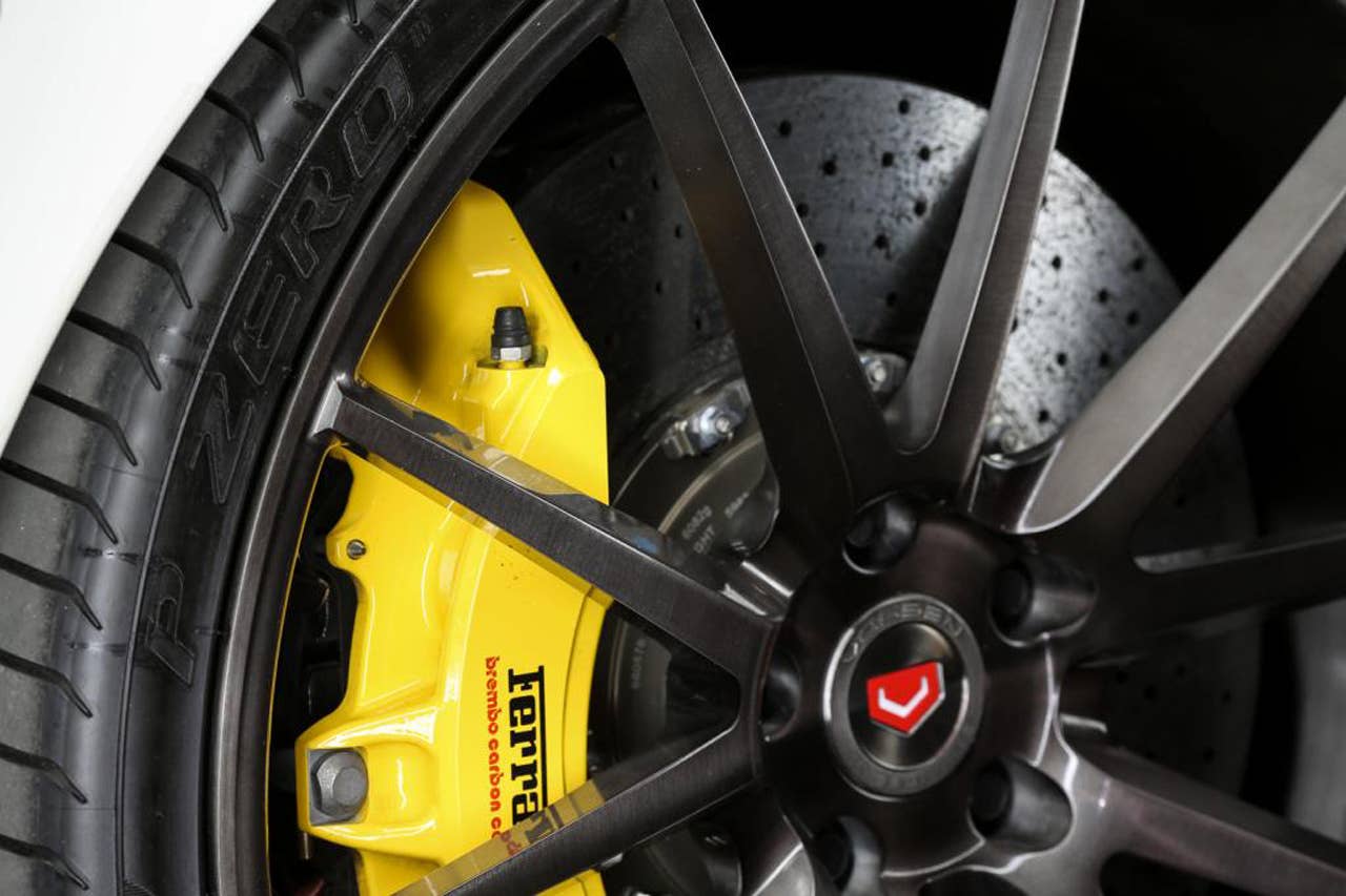2011 Ferrari 458 Italia with Vossen Wheels