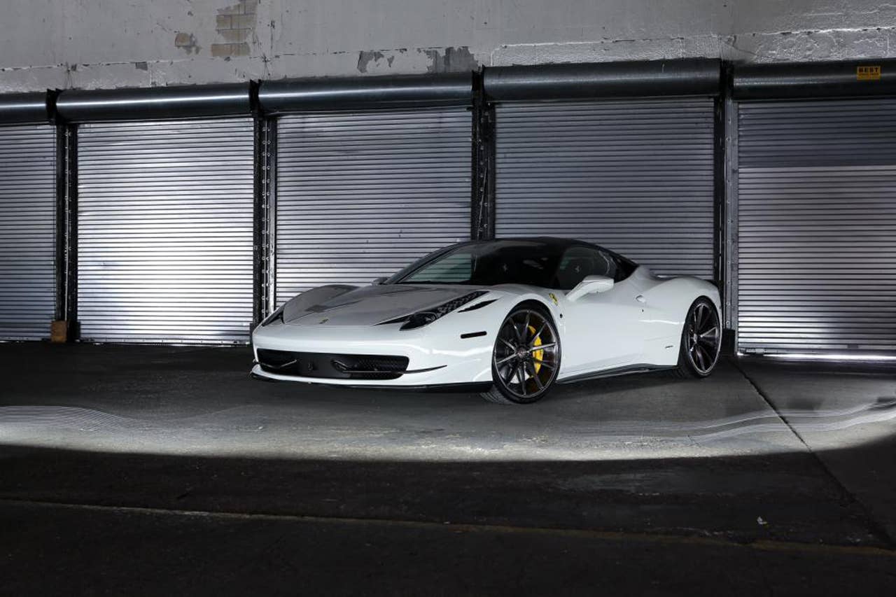 2011 Ferrari 458 Italia with Vossen Wheels