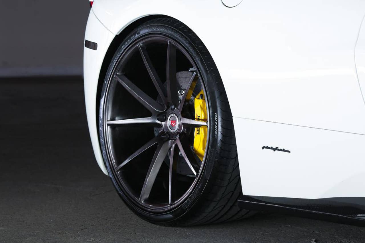 2011 Ferrari 458 Italia with Vossen Wheels