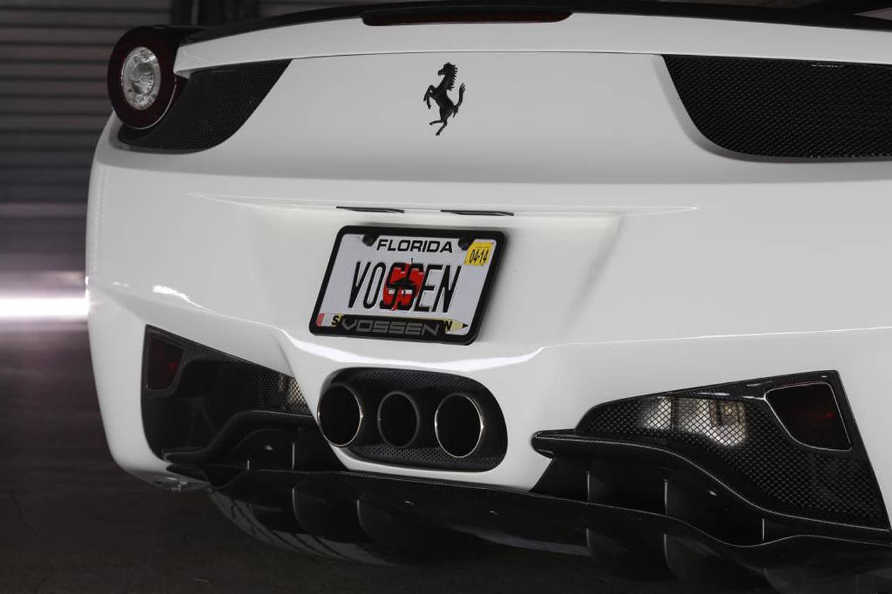 2011 Ferrari 458 Italia with Vossen Wheels