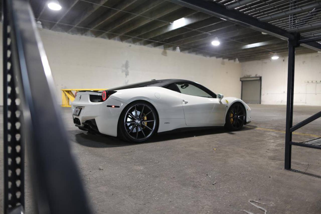 2011 Ferrari 458 Italia with Vossen Wheels