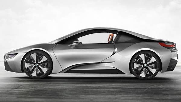 BMW i8 Rendering side