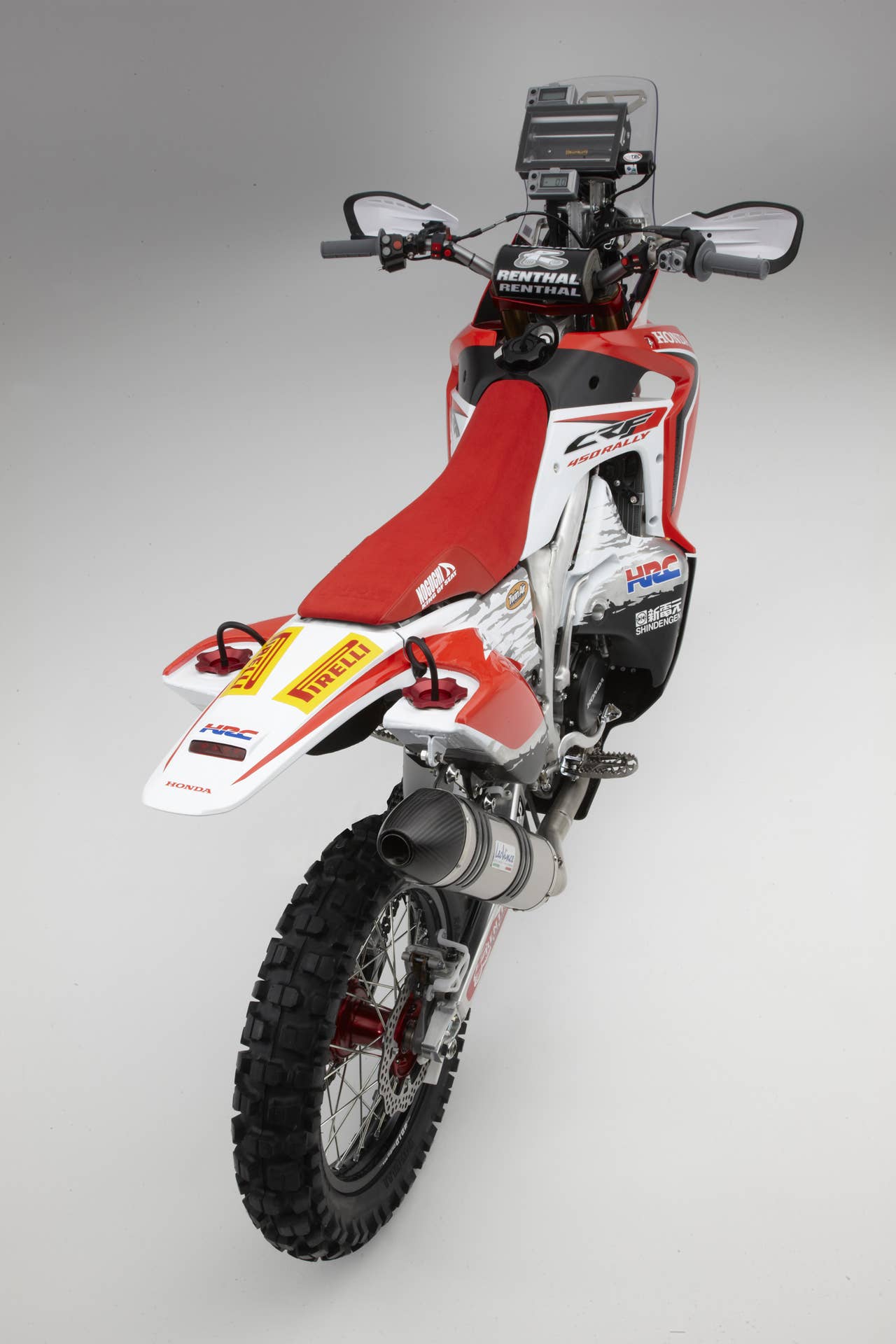 Honda CRF450 Rally rear 3/4