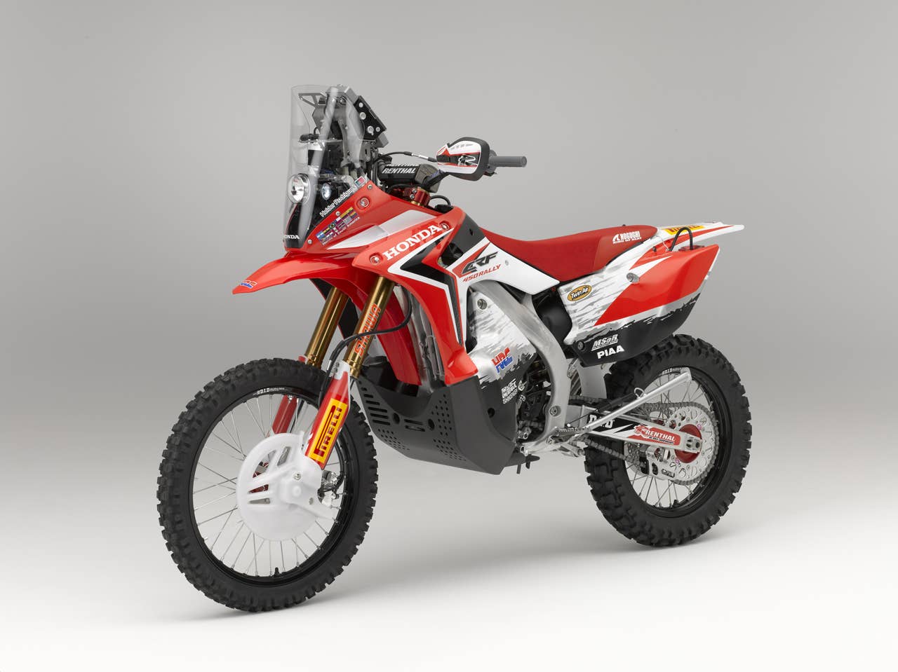 Honda CRF450 Rally front 3/4