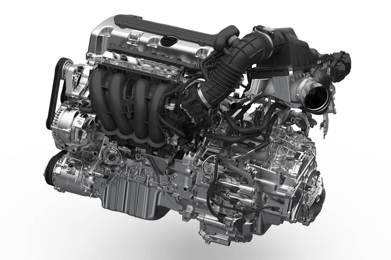 2012 Honda CR-V technical illustration: 2.4-liter i-VTEC 4-cylinder engine