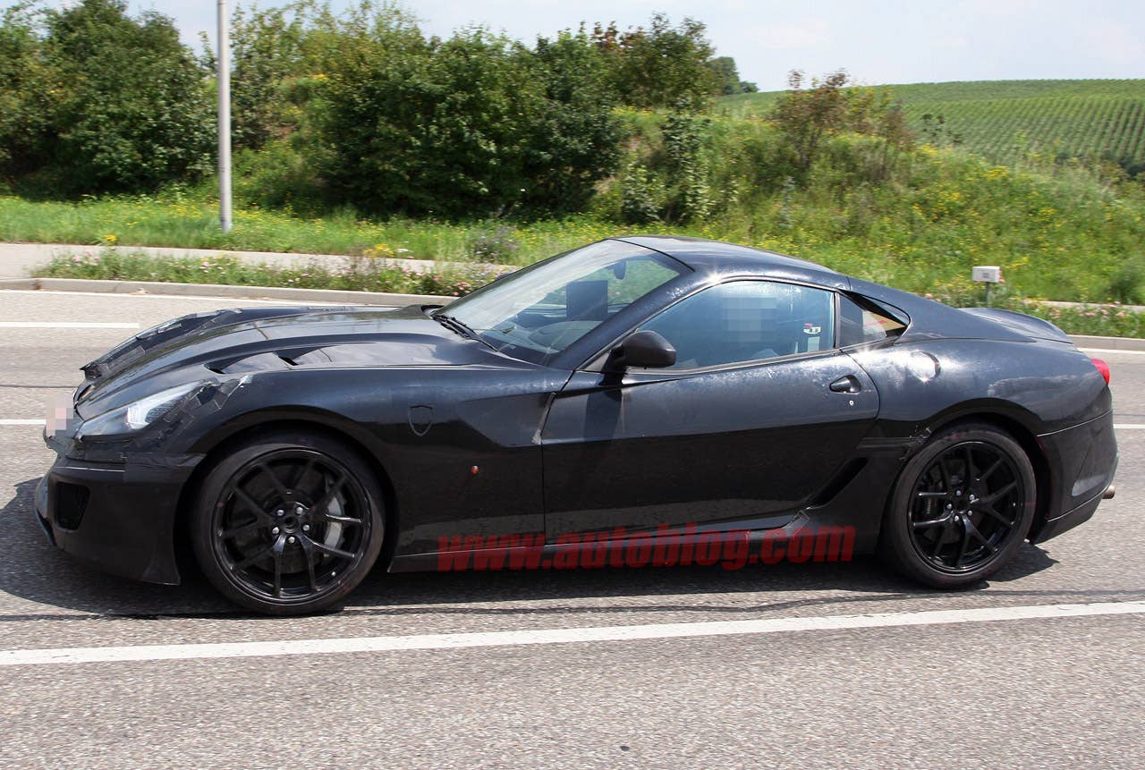 Ferrari 599 Successor: Spy Shots