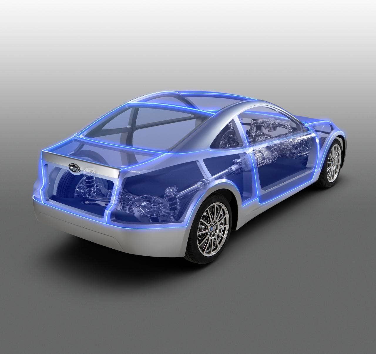 Subaru Boxer Sports Car Architecture