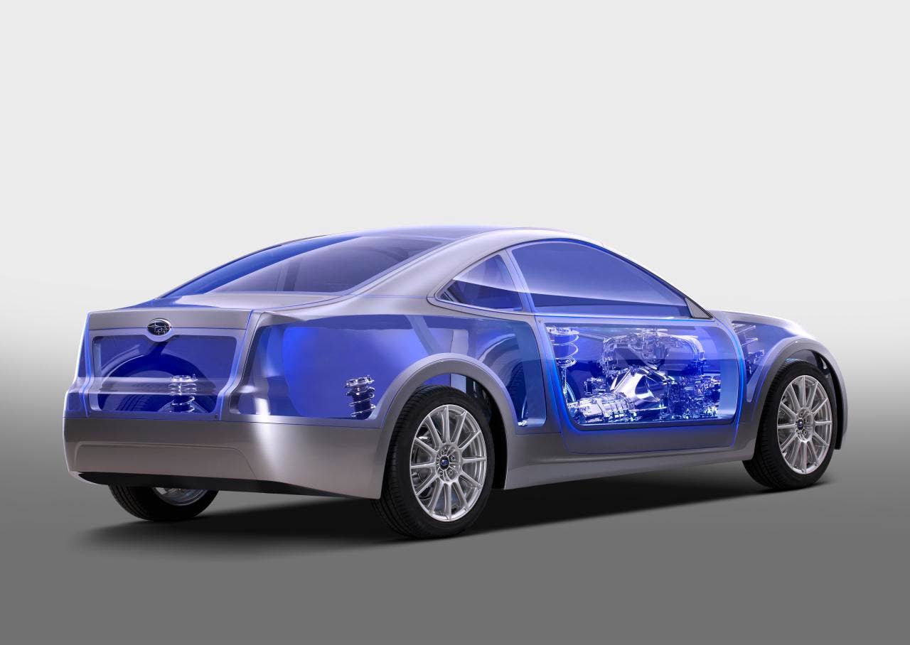 Subaru Boxer Sports Car Architecture