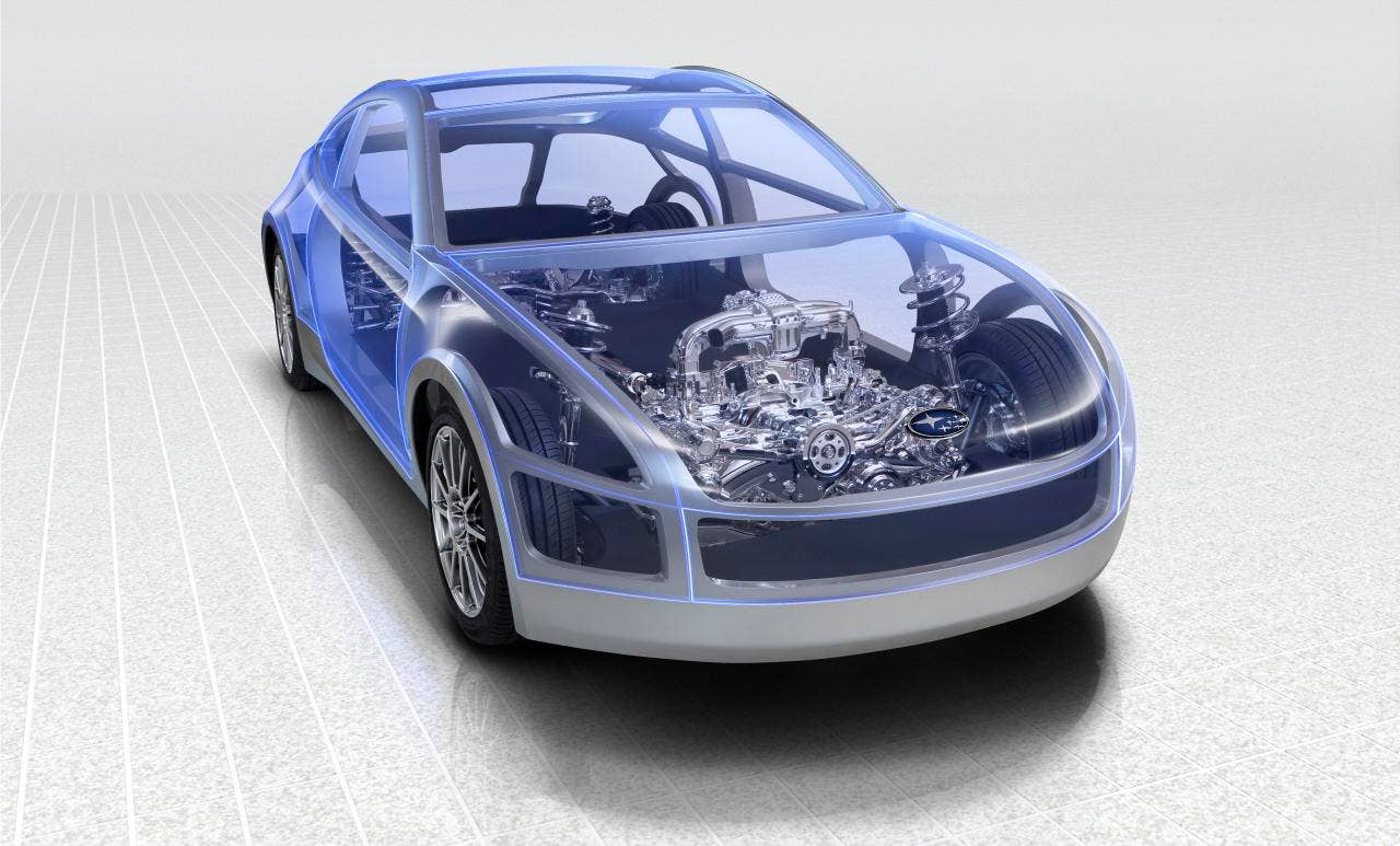 Subaru Boxer Sports Car Architecture