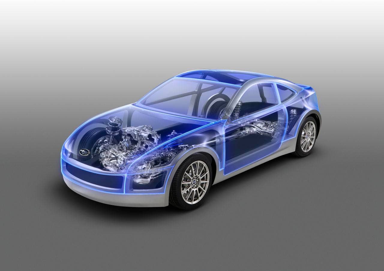 Subaru Boxer Sports Car Architecture