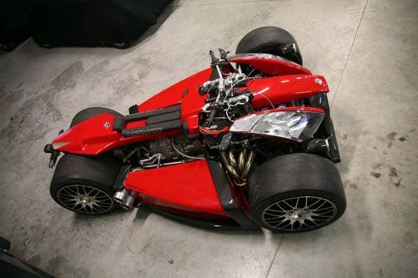 Lazareth Wazuma V8F from above