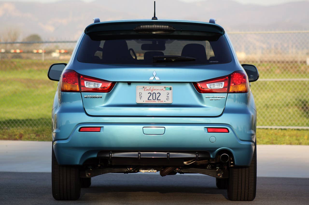 2011 Mitsubishi Outlander Sport SE AWC rear view