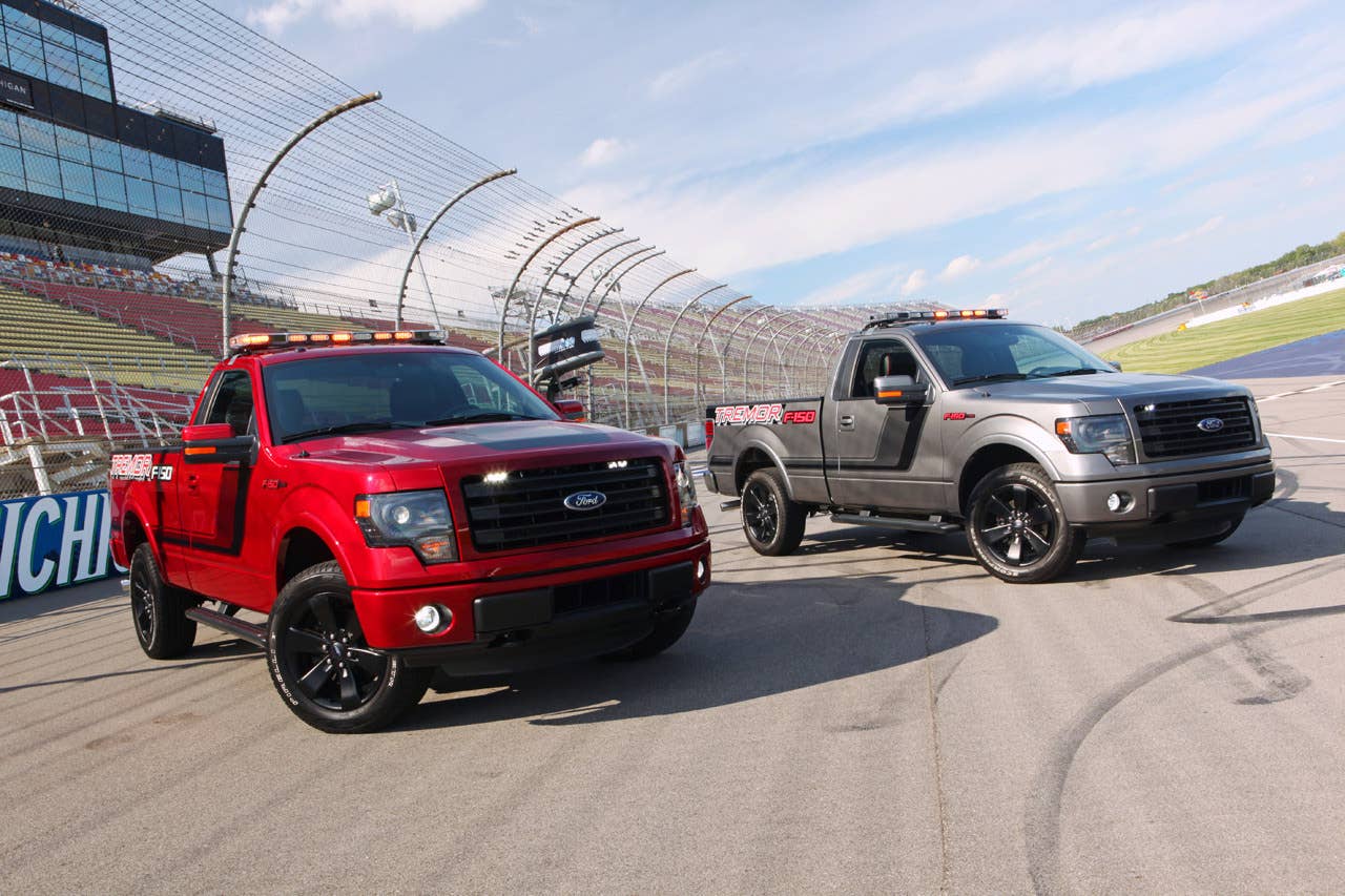 The 2014 Ford F-150 Tremor, the first EcoBoost-powered sport truck, will lead the field to the green flag at the always-fast Michigan International Speedway for the NASCAR Camping World Trucks Series Michigan National Guard 200 on Saturday, Aug. 17.