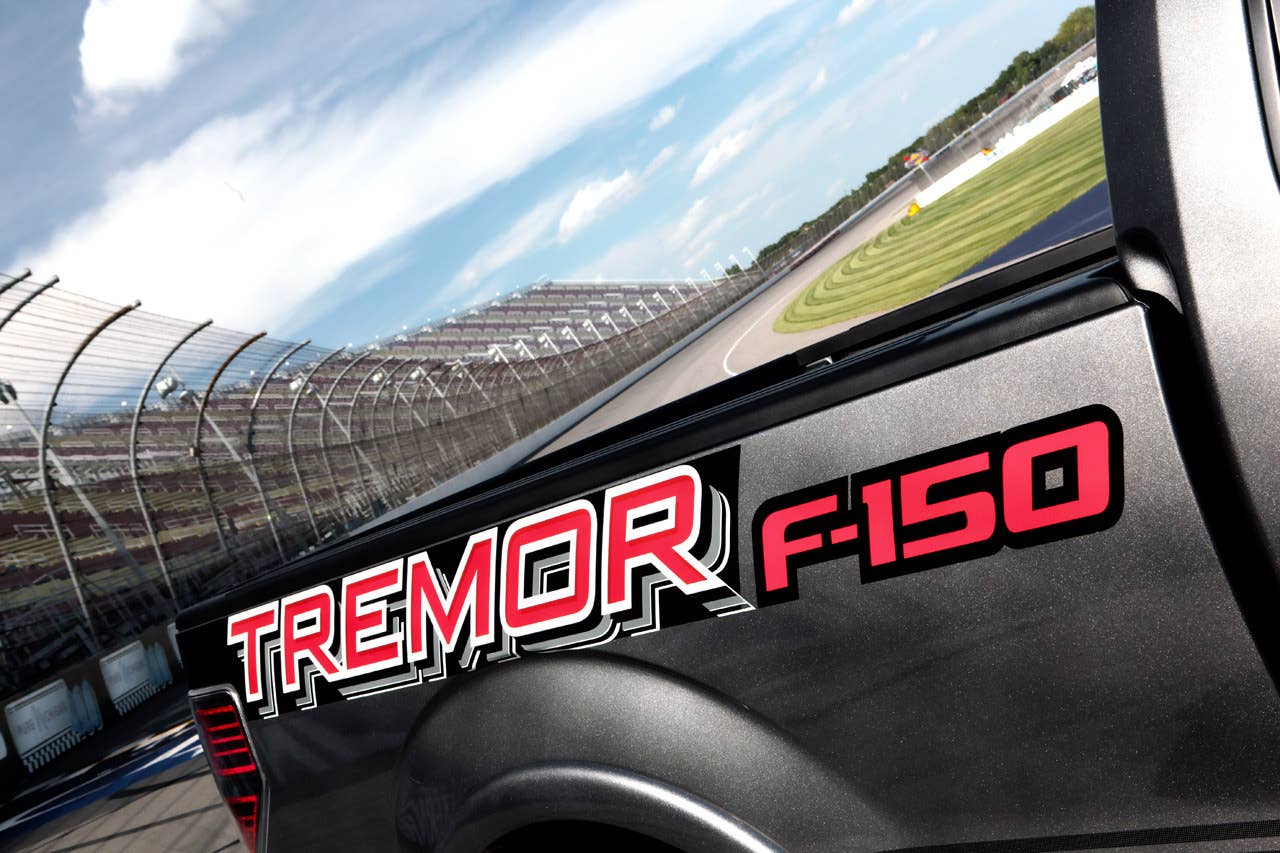 The 2014 Ford F-150 Tremor, the first EcoBoost-powered sport truck, will lead the field to the green flag at the always-fast Michigan International Speedway for the NASCAR Camping World Trucks Series Michigan National Guard 200 on Saturday, Aug. 17.