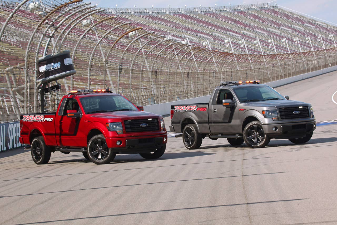 The 2014 Ford F-150 Tremor, the first EcoBoost-powered sport truck, will lead the field to the green flag at the always-fast Michigan International Speedway for the NASCAR Camping World Trucks Series Michigan National Guard 200 on Saturday, Aug. 17.