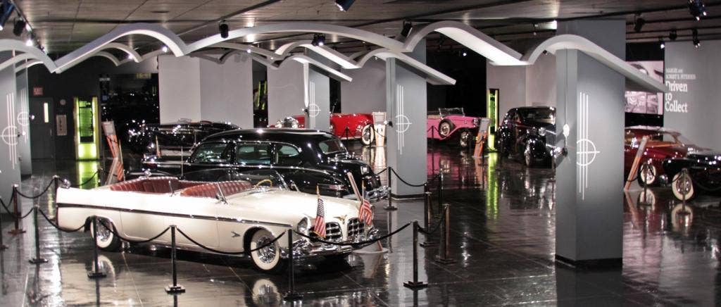 From stylish hot rods to Presidential limousines, from elegant classics to vintage exotics, and from the dramatic to the unusual, the Margie and Robert E. Petersen: Driven to Collect exhibit features the highlights of their amazing collection.