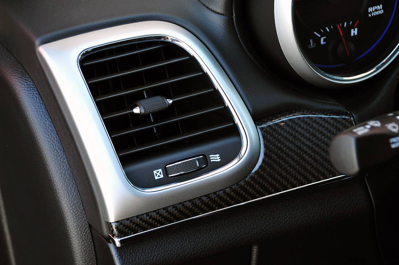2012 Jeep Grand Cherokee SRT8 dash vent