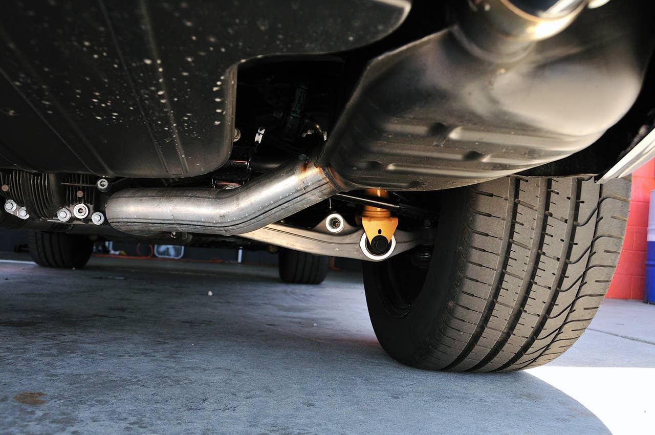 2012 Jeep Grand Cherokee SRT8 rear suspension system