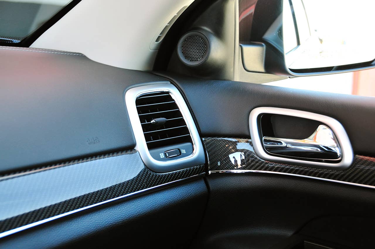 2012 Jeep Grand Cherokee SRT8 dash trim