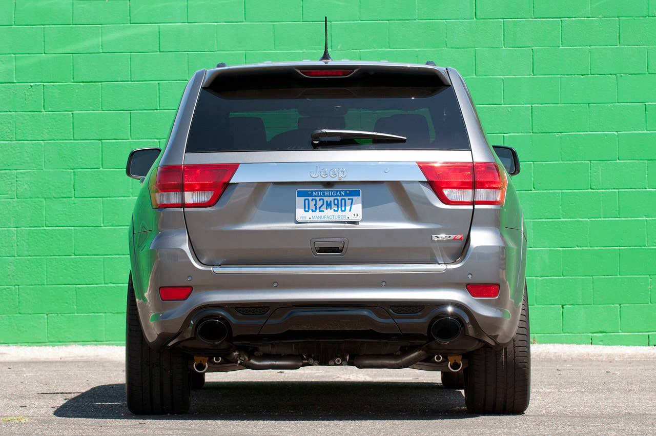 2012 Jeep Grand Cherokee SRT8 rear view