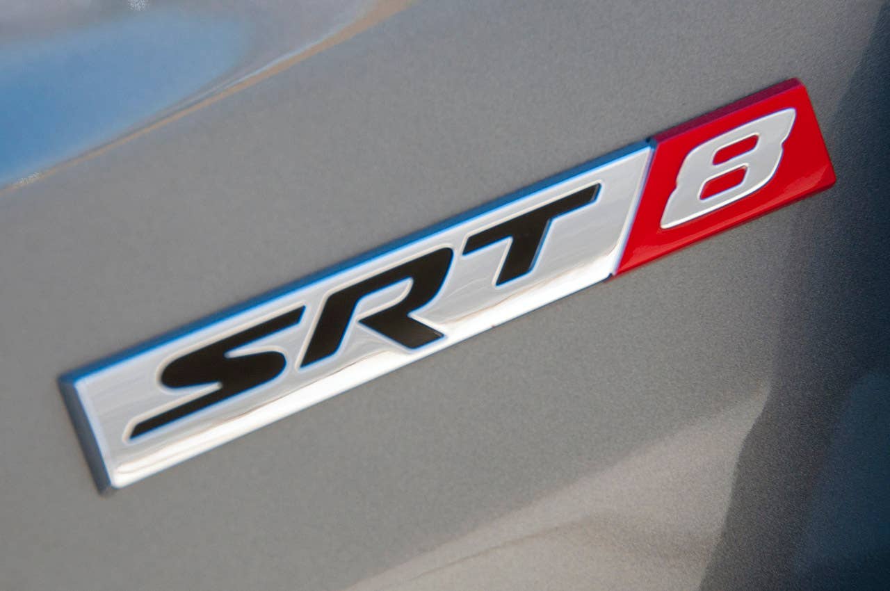 2012 Jeep Grand Cherokee SRT8 badge