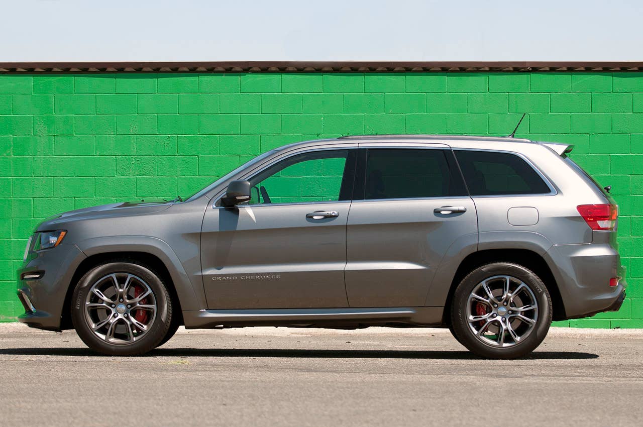 2012 Jeep Grand Cherokee SRT8 side view